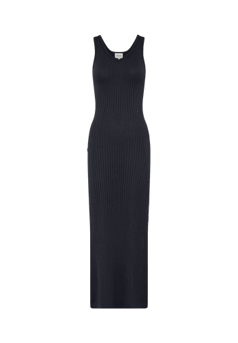 Sugar Knit dress - Ebony - HERSKIND - Modalova