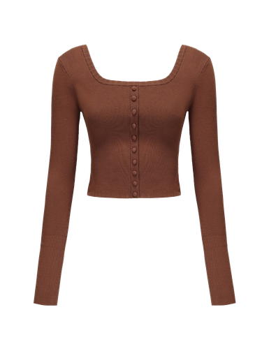 Holly Top (Brown) - Nana Jacqueline - Modalova