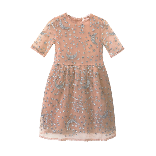 Blush Moon And Star Dress - SEMSEM - Modalova