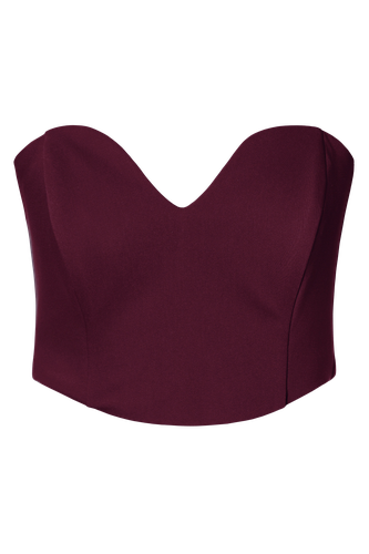 Corset Lara Burgundy Wine - HALEWSKI - Modalova