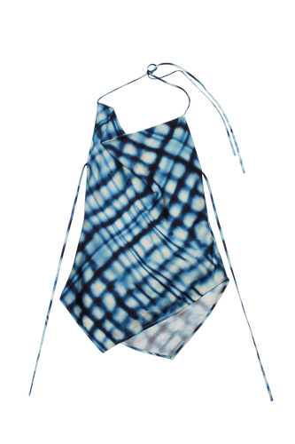 BIAS CUT PRINTED TOP | Women's Clothing - YIBRI - Modalova