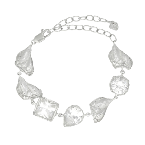 Eda White Sapphire Argenti Bracelet | Women's Bracelets - Loveness Lee - Modalova