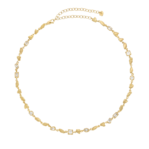 Hali White Sapphire Necklace | Women's Necklaces - Loveness Lee - Modalova