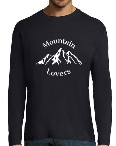 Camiseta Hombre Manga Larga Mountain lovers, camiseta manga larga, hombre laTostadora - latostadora.com - Modalova