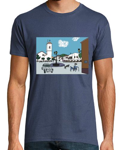 Camiseta Castañar de Ibor - La Plaza - latostadora.com - Modalova
