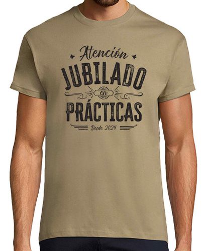 Camiseta Hombre Manga Corta Jubilado en prácticas 2024 laTostadora - latostadora.com - Modalova