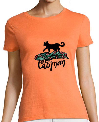 Camiseta mujer mamá gato - latostadora.com - Modalova