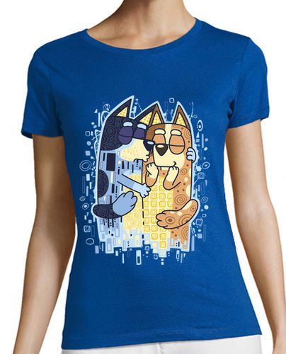 Camiseta mujer The Heelers Kiss blue laTostadora - latostadora.com - Modalova