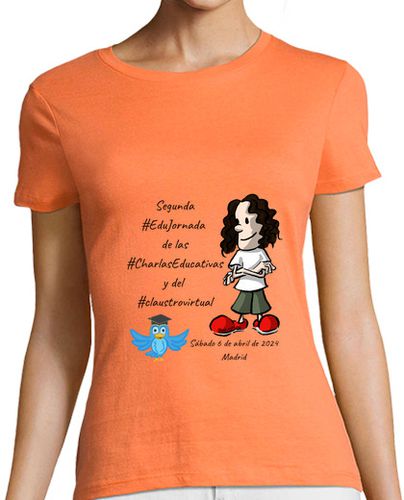 Camiseta mujer Segunda Edujornada 1 negro - latostadora.com - Modalova