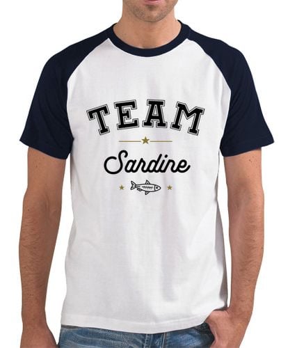 Camiseta Hombre Estilo Béisbol equipo de sardinas comedores de sardina laTostadora - latostadora.com - Modalova