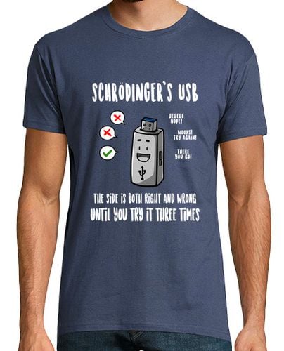 Camiseta Hombre Manga Corta usb camiseta de schrödinger laTostadora - latostadora.com - Modalova