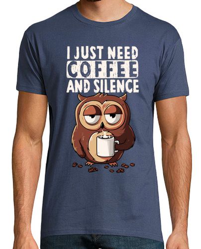 Camiseta Hombre Manga Corta Coffee and silence laTostadora - latostadora.com - Modalova