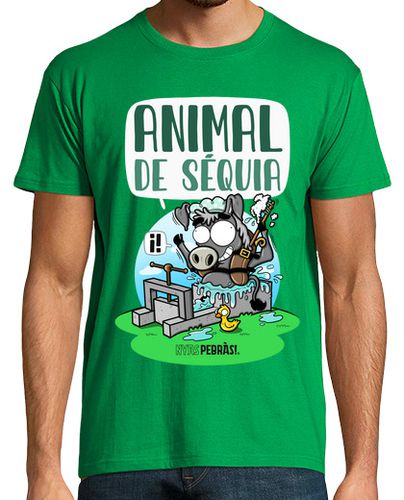 Camiseta Hombre Manga Corta Animal de séquia laTostadora - latostadora.com - Modalova