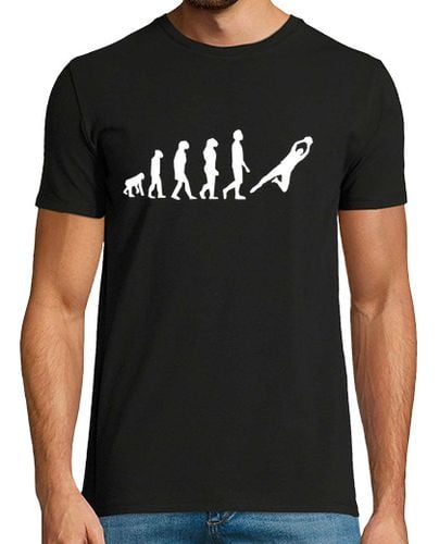 Camiseta Hombre Manga Corta evolución del portero de fútbol laTostadora - latostadora.com - Modalova