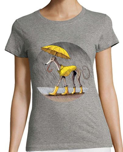 Camiseta mujer Galgo con paraguas laTostadora - latostadora.com - Modalova