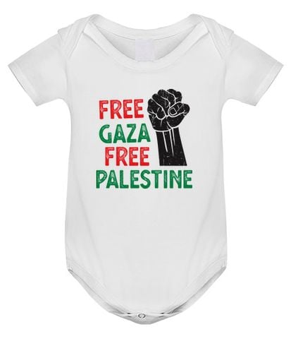 Body Bebé FREE GAZA FREE PALESTINE laTostadora - latostadora.com - Modalova