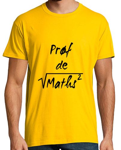 Camiseta Hombre Manga Corta profesor de matemáticas laTostadora - latostadora.com - Modalova