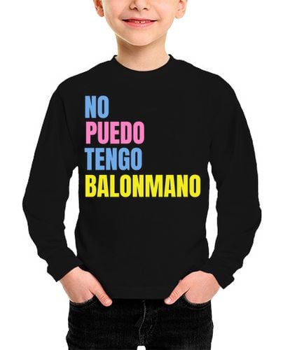 Camiseta Niño Manga Larga No Puedo Tengo Balonmano laTostadora - latostadora.com - Modalova