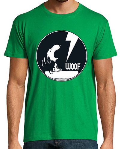 Camiseta Hombre Manga Corta Snoopy Woof laTostadora - latostadora.com - Modalova