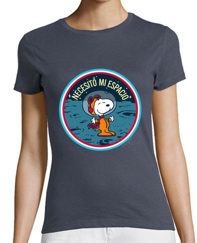 Camiseta mujer Snoopy Necesito mi espacio laTostadora - latostadora.com - Modalova