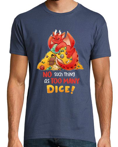 Camiseta No such thing as too many dice laTostadora - latostadora.com - Modalova