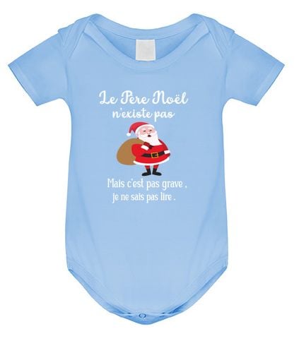 Body Bebé Camiseta infantil Papá navidad no exist laTostadora - latostadora.com - Modalova