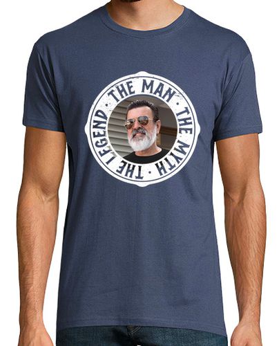 Camiseta the man the myth the legend regalo con foto laTostadora - latostadora.com - Modalova