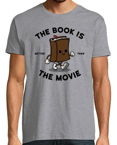 Camiseta Hombre Manga Corta The book is better than the movie laTostadora - latostadora.com - Modalova