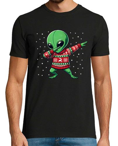 Camiseta Hombre Manga Corta Amante de los extraterrestres navideños laTostadora - latostadora.com - Modalova