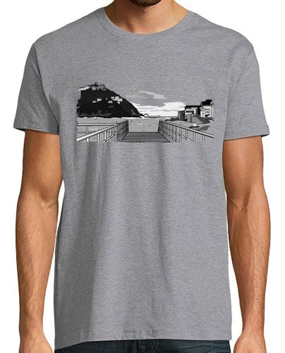 Camiseta Hombre Manga Corta El Puerto de Donostia-San Sebastián. Ne laTostadora - latostadora.com - Modalova