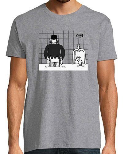 Camiseta Hombre Manga Corta Camiseta Frankenstein Halloween laTostadora - latostadora.com - Modalova