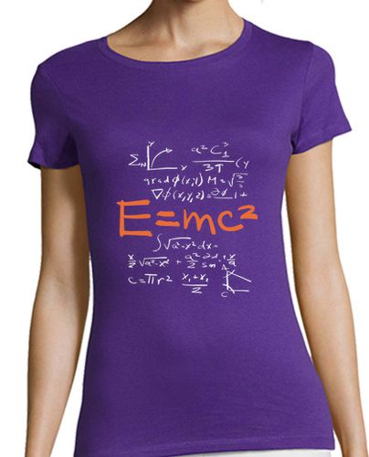 Camiseta mujer camiseta de mujer púrpura púrpura u otro dolor física cuántica y la teoría de la realidad - latostadora.com - Modalova