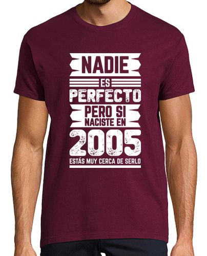 Camiseta Nadie Es Perfecto, 2005 - latostadora.com - Modalova