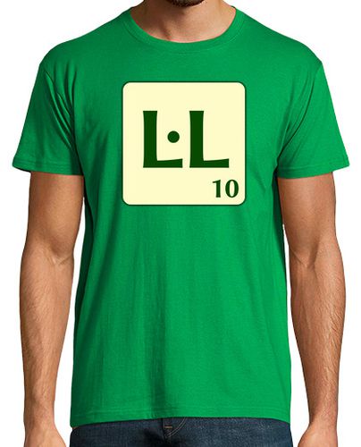 Camiseta Fitxa de Scrabble de la L.L de 10 punts - latostadora.com - Modalova