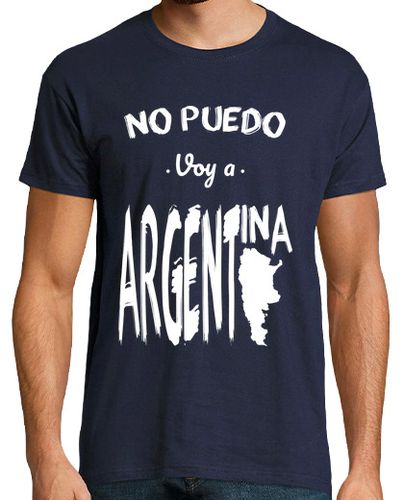 Camiseta No puedo voy a Argentina - latostadora.com - Modalova