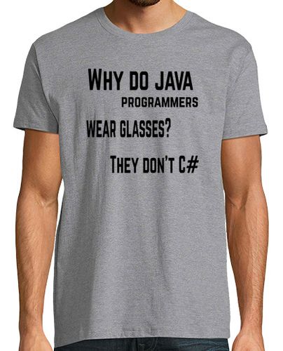 Camiseta el programador java no ve agudo - latostadora.com - Modalova