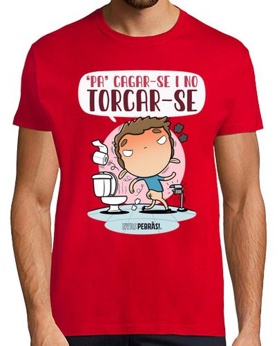 Camiseta Hombre Manga Corta Pa cagar-se i no torcar-se laTostadora - latostadora.com - Modalova