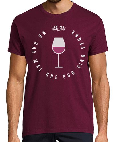 Camiseta No hay mal que por vino venga - latostadora.com - Modalova