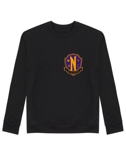 Sudadera Sin Capucha Unisex Academia Nevermore laTostadora - latostadora.com - Modalova