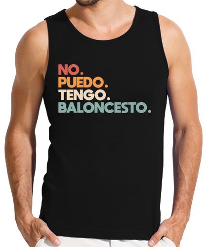 Camiseta Hombre Sin Mangas No puedo tengo baloncesto laTostadora - latostadora.com - Modalova