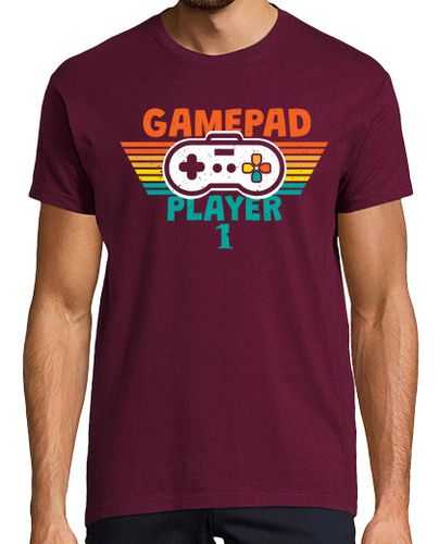 Camiseta Gamepad player 1 - latostadora.com - Modalova