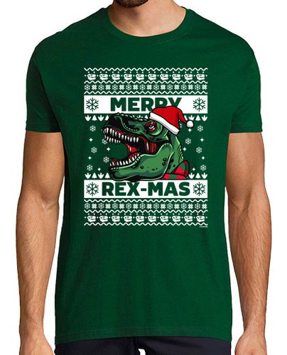 Camiseta feliz rex-mas - navidad divertida - latostadora.com - Modalova