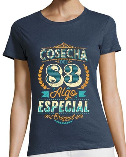 Camiseta Mujer Manga Corta Cosecha del 83 Especial laTostadora - latostadora.com - Modalova