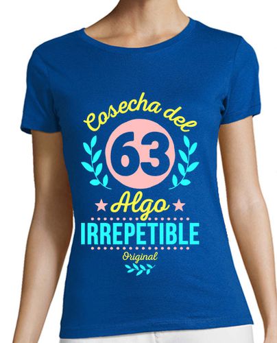 Camiseta Mujer Manga Corta Cosecha del 63 Irrepetible laTostadora - latostadora.com - Modalova