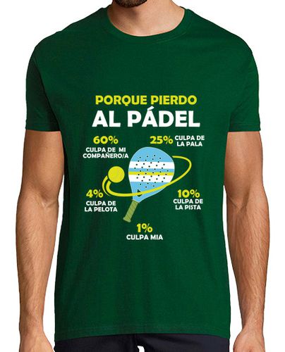 Camiseta Porque Pierdo al Pádel Día de la Madre - latostadora.com - Modalova
