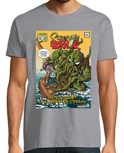 Camiseta Cthulhu Super Horror - latostadora.com - Modalova