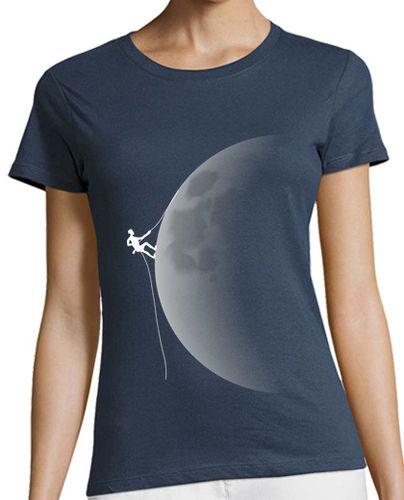 Camiseta mujer escalar la luna - latostadora.com - Modalova