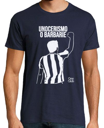 Camiseta Unocerismo o Barbarie blanco - latostadora.com - Modalova