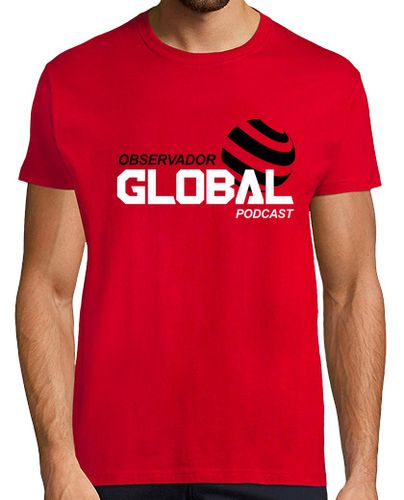 Camiseta Observador Global rojo MC - latostadora.com - Modalova