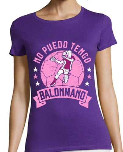 Camiseta Mujer Manga Corta no puedo tener balonmano laTostadora - latostadora.com - Modalova